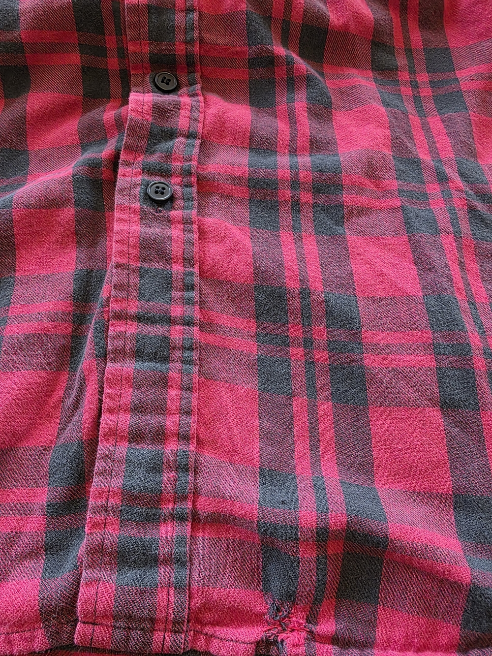 Vintage 1985 Levi Strauss Sutter Creek Plaid Flannel Shirt Men’s L - Picture 12 of 16